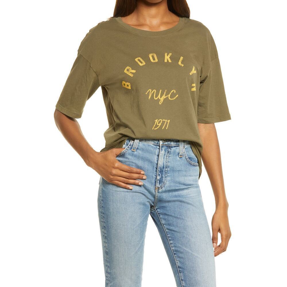 NWOT Treasure & Bond Nordstrom Vintage Graphic Brooklyn NYC 1977 Tshirt Small